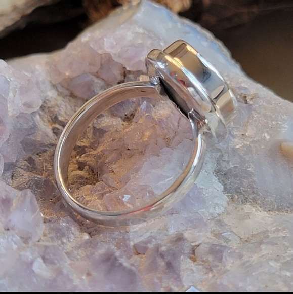 💥LAST ONE💥Modern Minimalist Abalone 925 Silver Ring - Picture 4 of 6